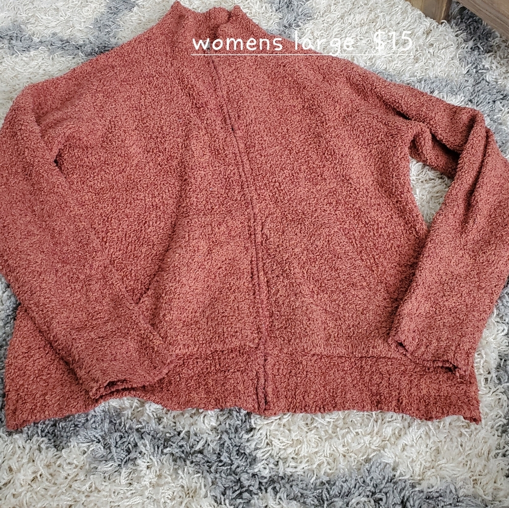 Womens  large sweater jacket
